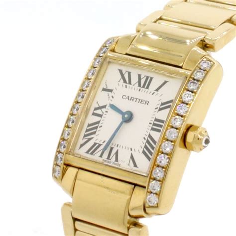 used cartier ladies watches|pre owned watches cartier.